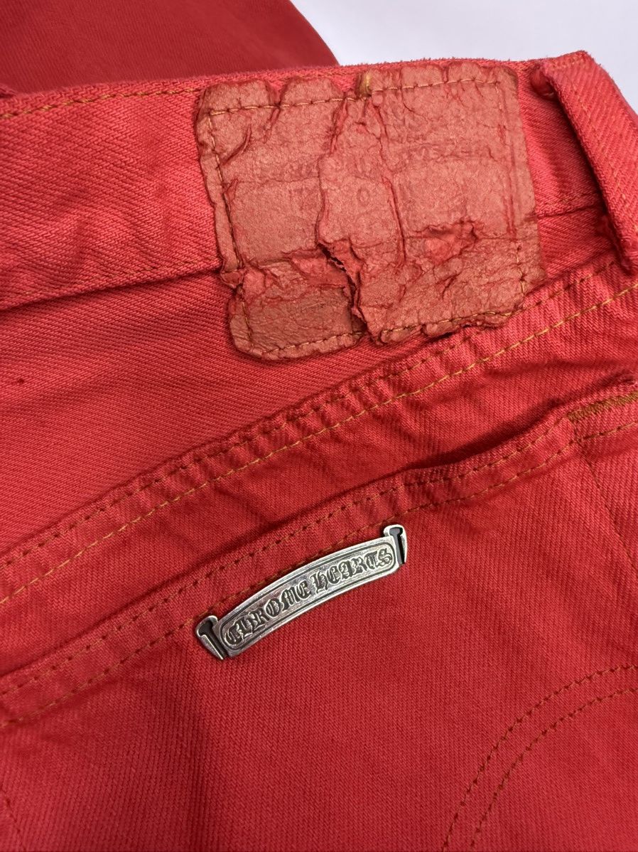 Chrome Hearts Chrome Hearts Red Paris Exclusive Patch Denim Size US 34 / EU 50 - 19 Thumbnail