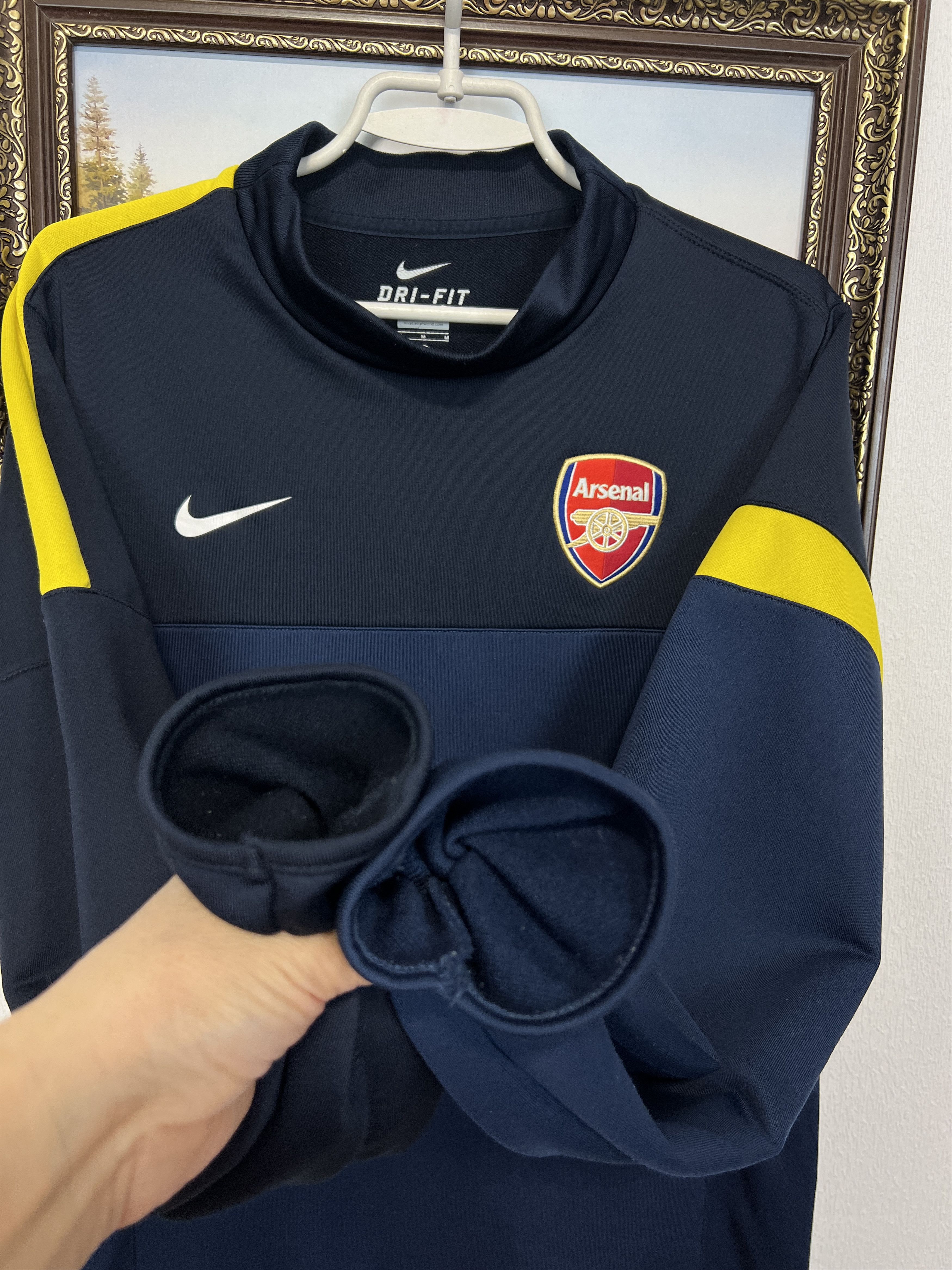 Nike Arsenal Football Train Sweatshirt Soccer Crewneck Warm Up Size US M / EU 48-50 / 2 - 6 Thumbnail