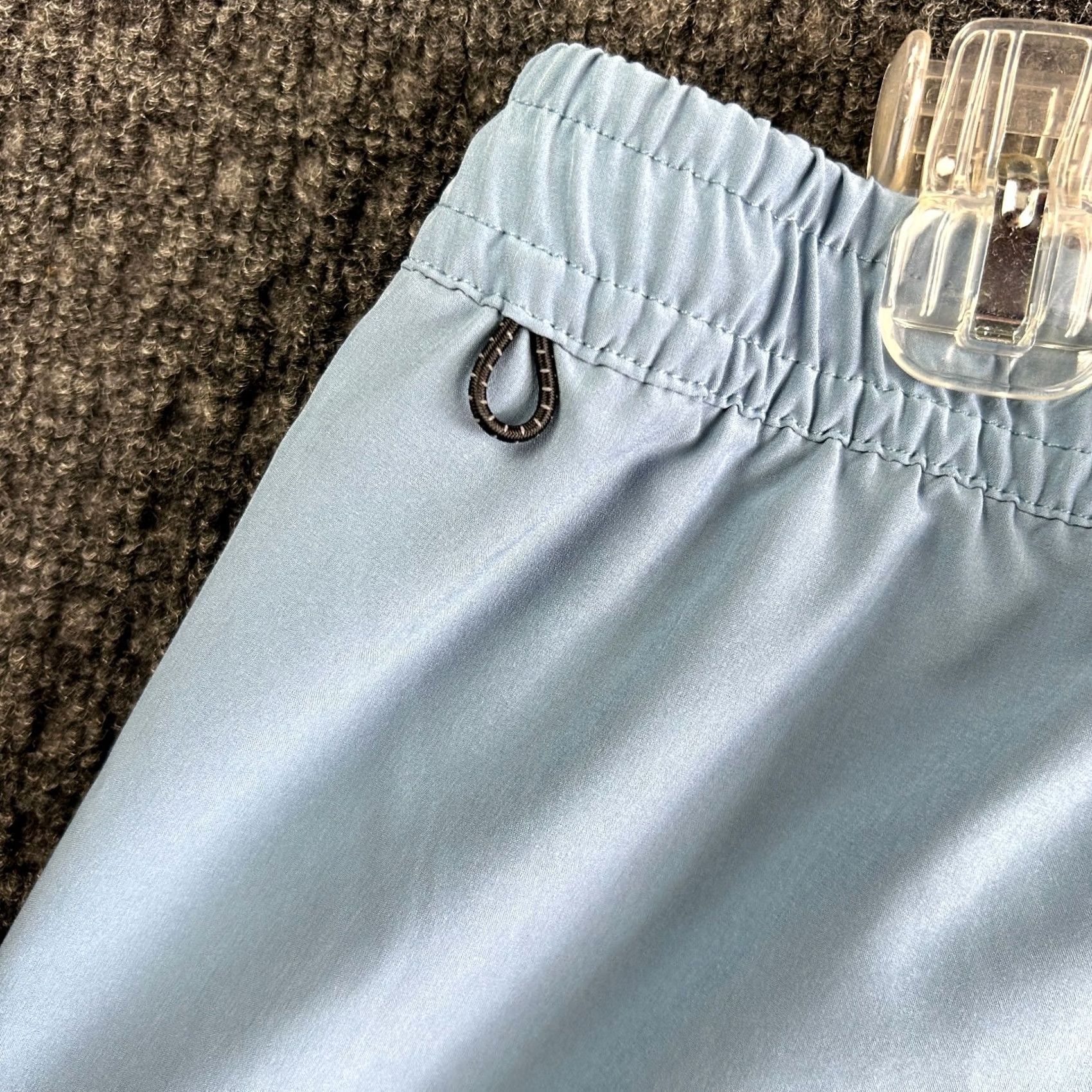 Quiksilver Quiksilver Cargo Shorts XL Elastic Waist Drawstring Powder Blue Cargo Size US 36 / EU 52 - 5 Thumbnail