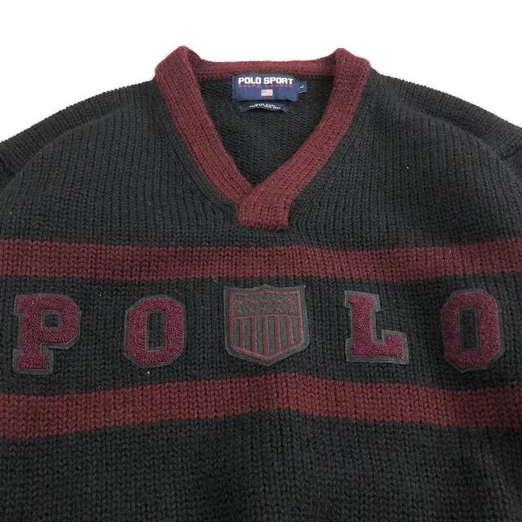 Polo Ralph Lauren Vintage Polo Sport Knitwear Size US L / EU 52-54 / 3 - 2 Thumbnail