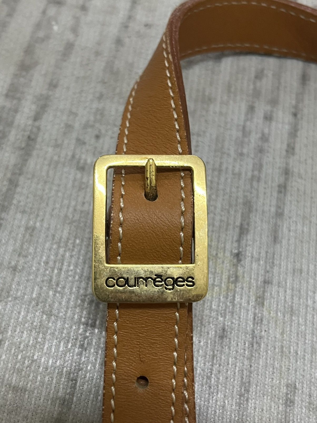 Courreges Vintage 80s courreges leather bag Size ONE SIZE - 8 Thumbnail