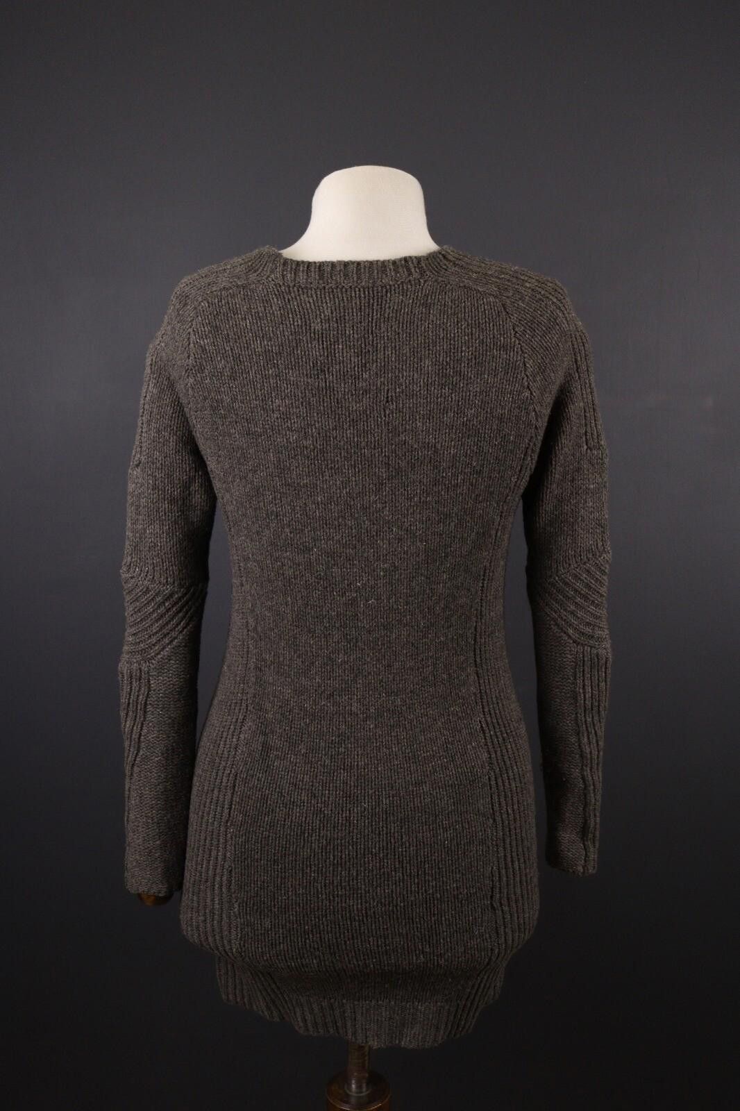 Allsaints AllSaints Gray Wool Knit Able Dress Size UK 6 / US 2 / EU 34 Size M / US 6-8 / IT 42-44 - 6 Thumbnail