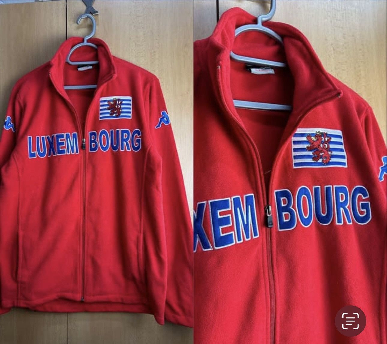 Vintage Vintage Luxembourg soccer track jacket kapa rare big logo XL Size US XL / EU 56 / 4 - 1 Preview