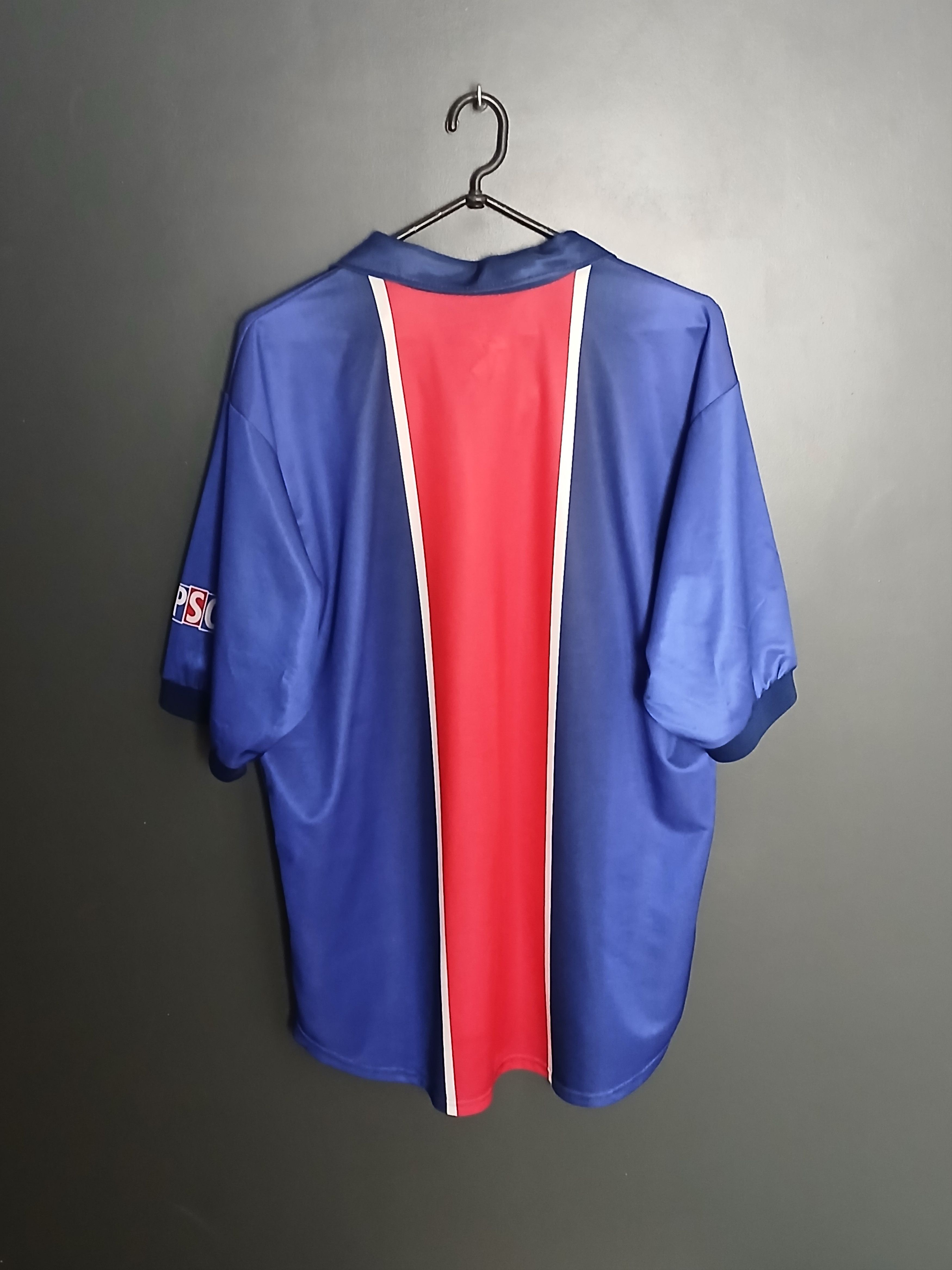 Nike × Vintage PSG Paris Saint Germain 1998/1999 Home Football Jersey Size US L / EU 52-54 / 3 - 2 Thumbnail
