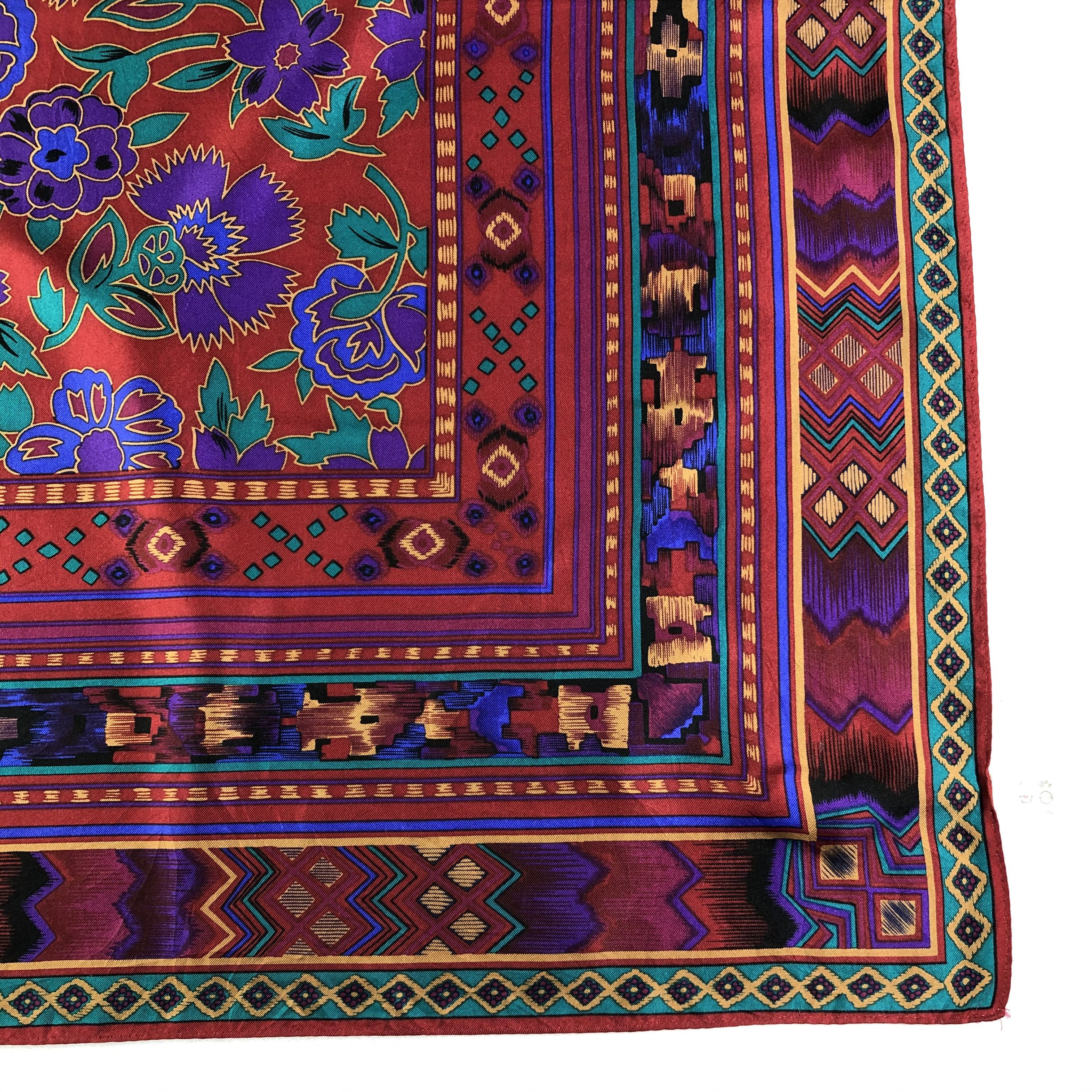 Vintage Vintage Silk Scarf Size ONE SIZE - 4 Thumbnail