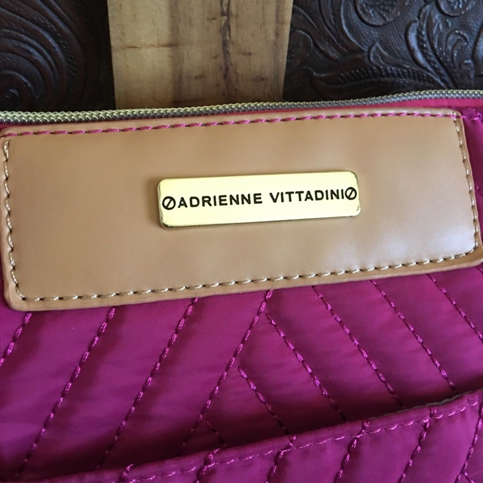 Other Adrienne Vittadini fuschia pink quilted crossbody Size ONE SIZE - 3 Thumbnail