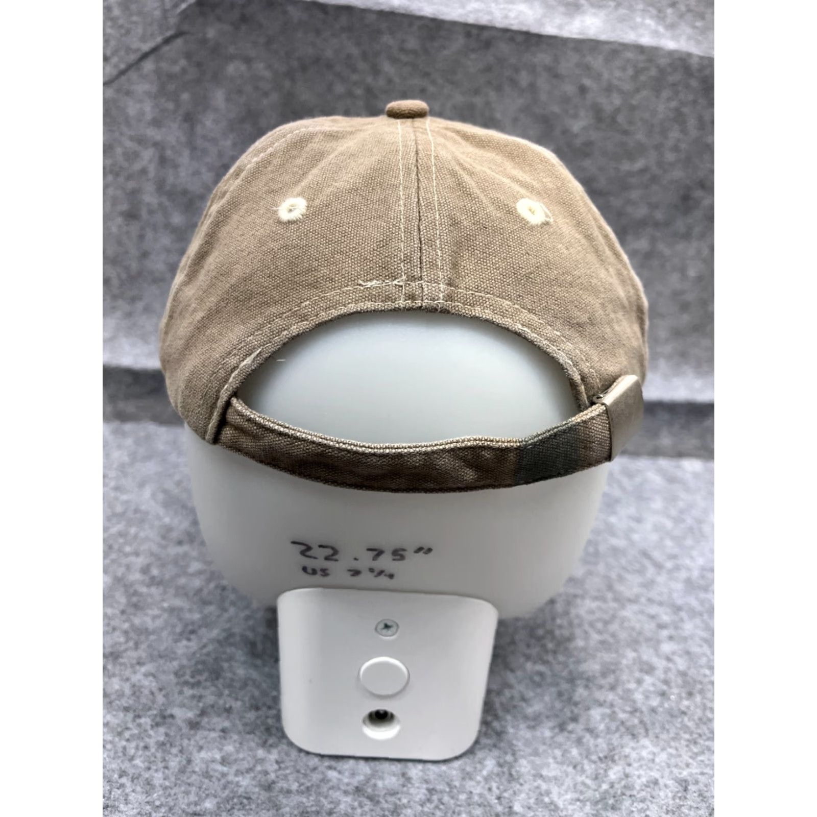 Vintage B.U.M. Equipment Hat Cap Thread Back Adult One Size Gray Cotton Street Fashion Size ONE SIZE - 6 Thumbnail