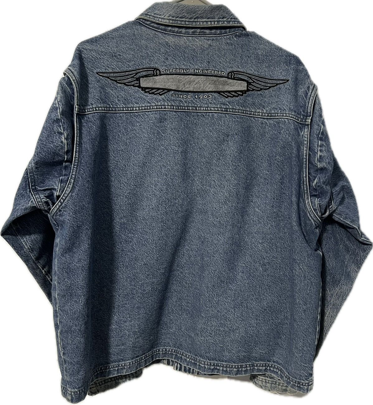 Vintage Vintage Denim Jacket Size US L / EU 52-54 / 3 - 5 Thumbnail