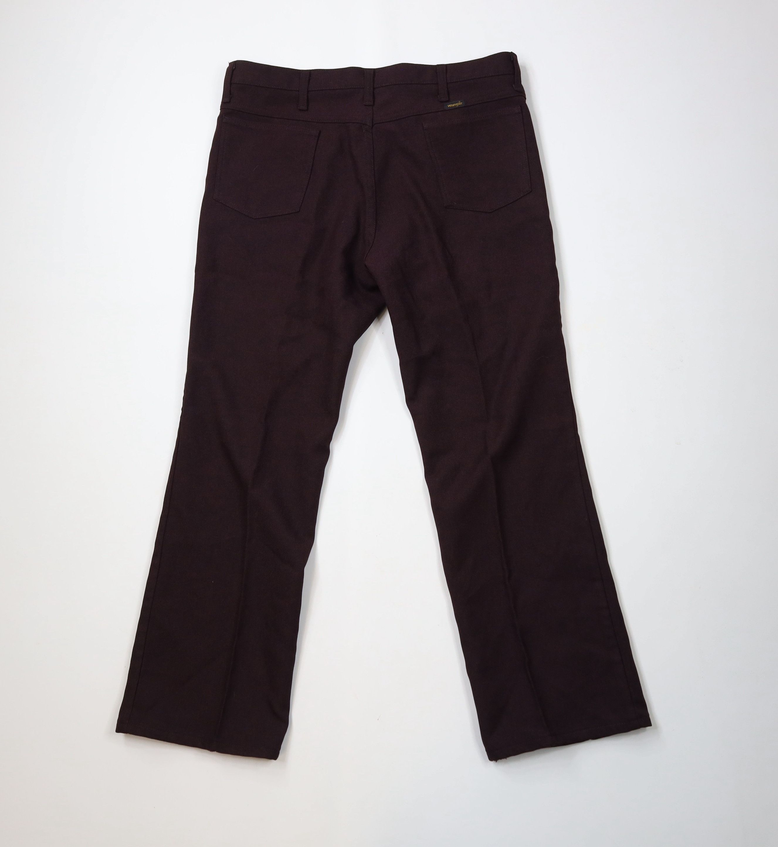 Vintage × Wrangler Vintage 90s Wrangler Wide Leg Chino Pants Heather Purple Size US 36 / EU 52 - 8 Thumbnail