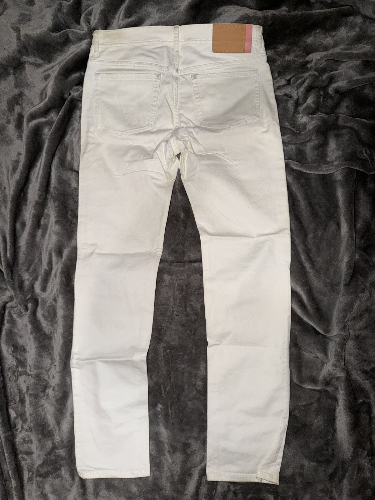 Acne Studios Acne Studios Blå Konst North White Denim 32x33 Size US 32 / EU 48 - 2 Thumbnail