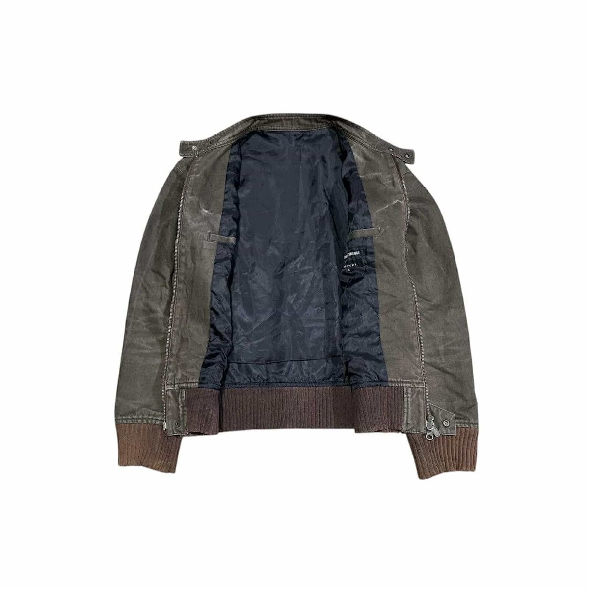 If Six Was Nine 🔥Sick Y2K Difference Rupert Bomber Biker Jacket Punk Size US L / EU 52-54 / 3 - 8 Thumbnail