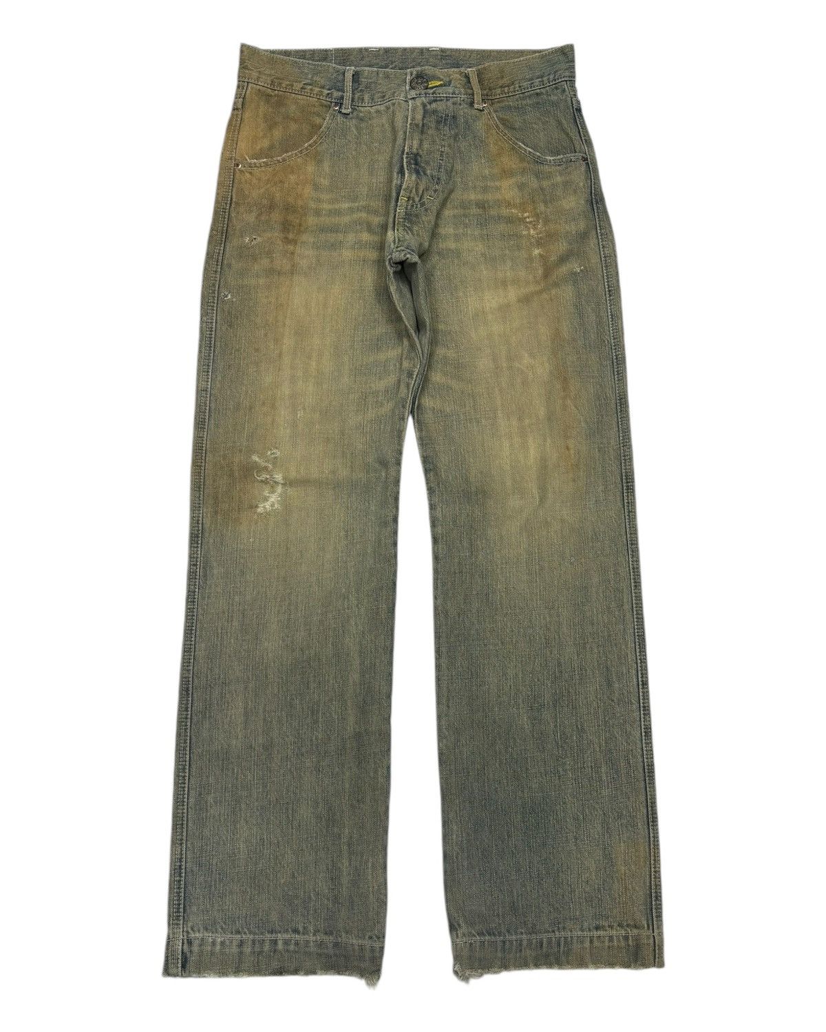 Acne Studios Vintage Cocolulu Rusty Baggy Distressed Denim Jeans Size US 32 / EU 48 - 8 Thumbnail