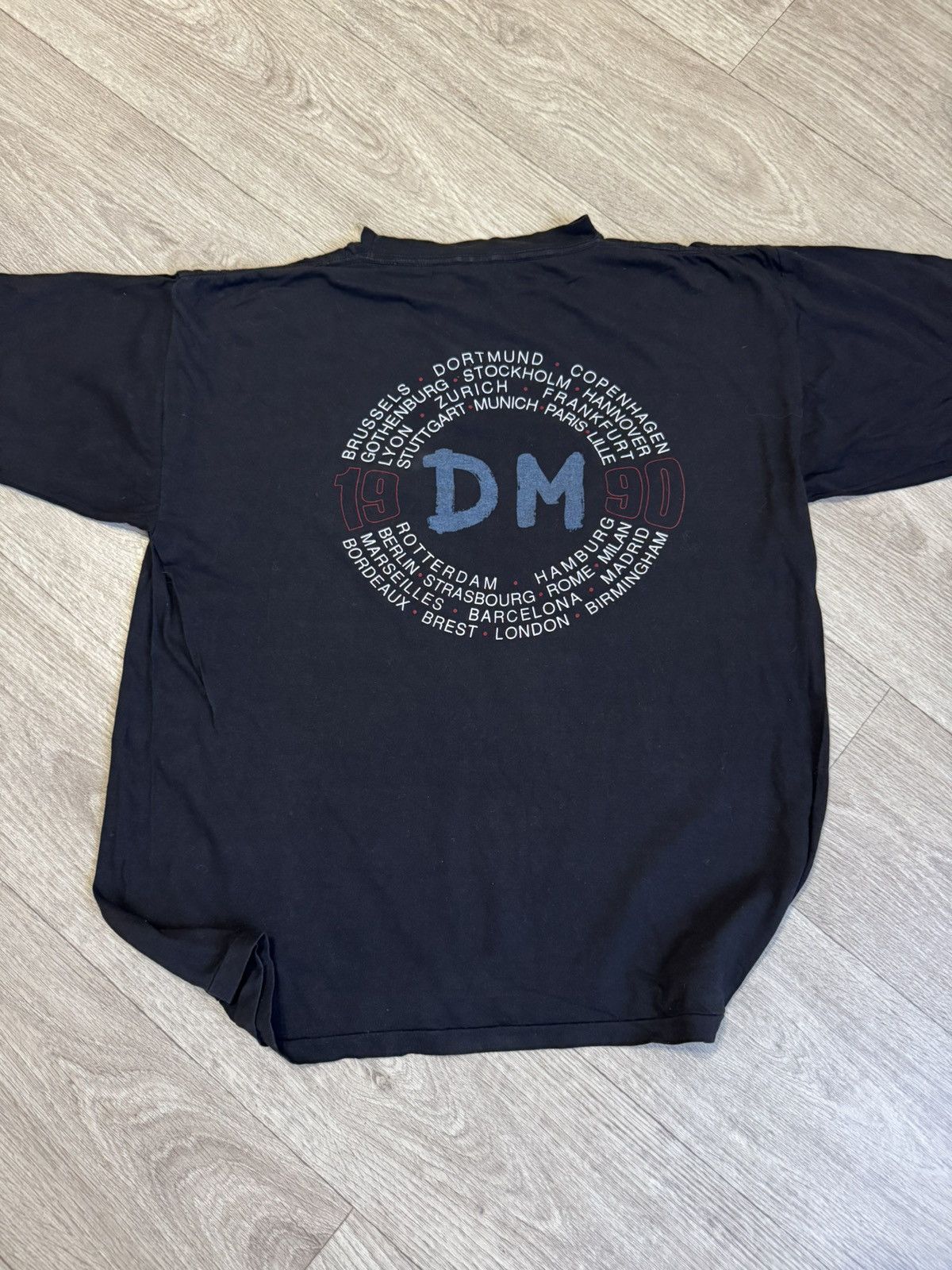Band Tees × Vintage Rare Vintage Depeche Mode - 1990 World Violator Tour T-shirt Size US XL / EU 56 / 4 - 7 Thumbnail