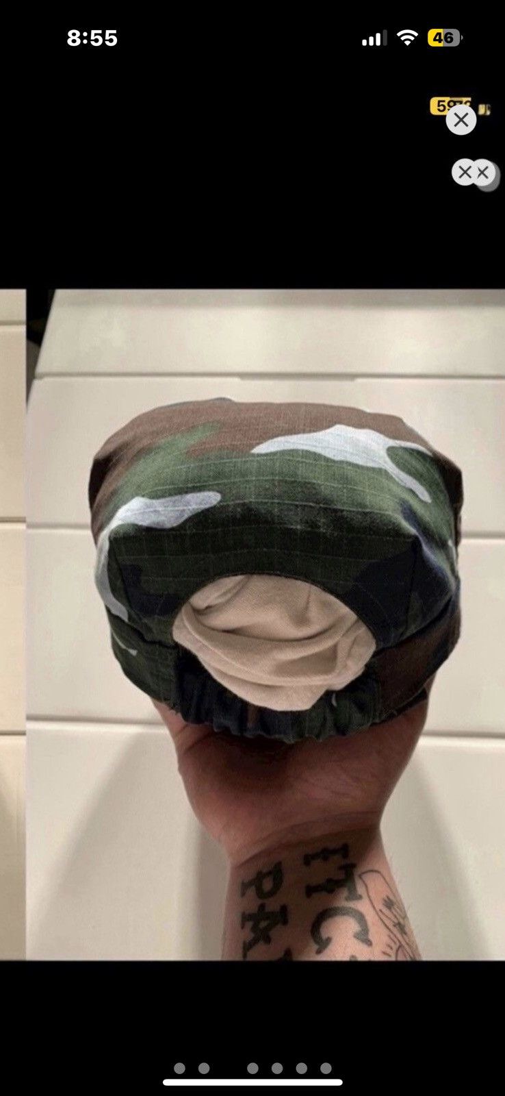 Vintage ***FINAL DROP***RARE 90s RIPSTOP MILITARY CAP O/S Size ONE SIZE - 3 Thumbnail