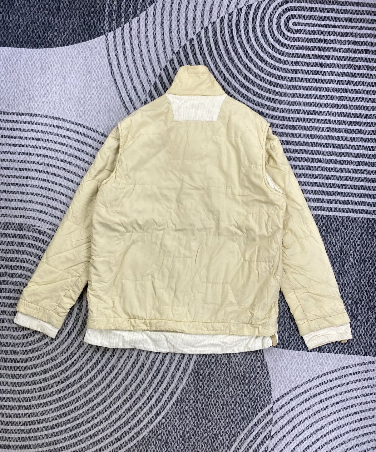 Diesel Vintage Diesel Beige Double Pocket Zipper Jacket Size US L / EU 52-54 / 3 - 2 Thumbnail