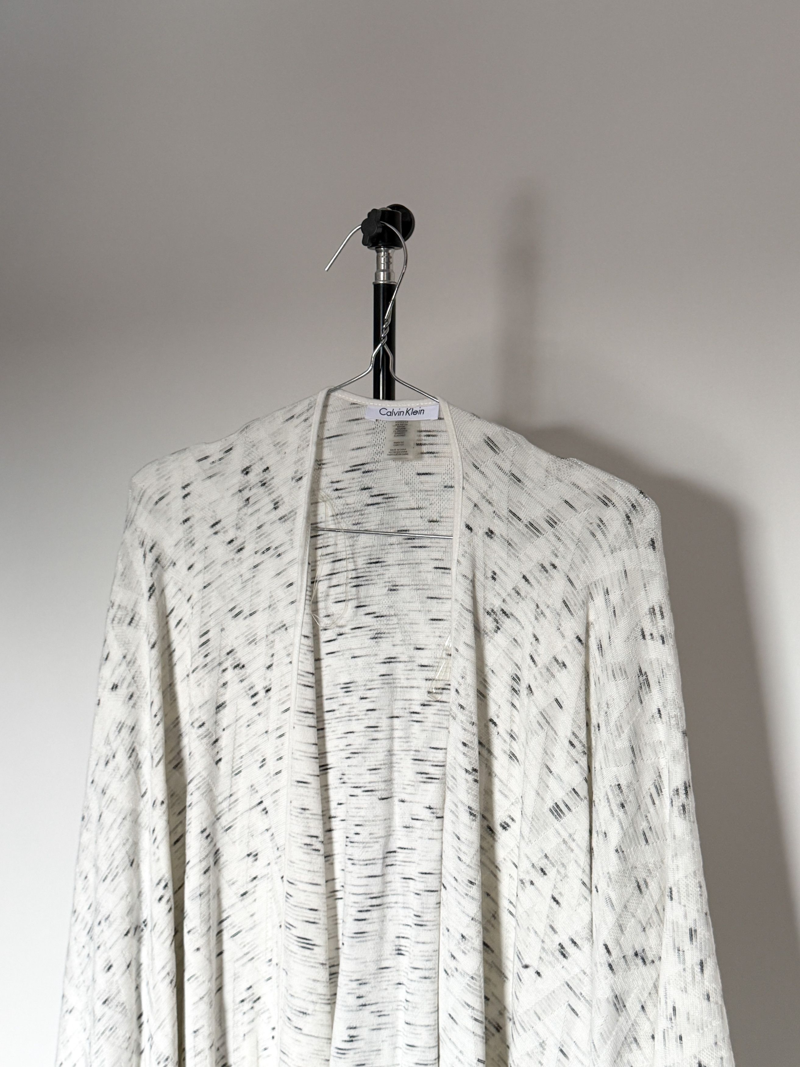 Calvin Klein Calvin Klein Women’s Draped Open Front Poncho Wrap Cardigan Size ONE SIZE - 2 Thumbnail