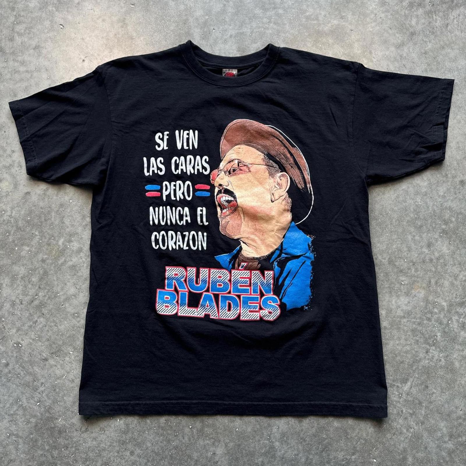 Other Ruben Blades Salsa Latin Music "Se Ven Las Caras" T-Shirt Size US XL / EU 56 / 4 - 1 Thumbnail