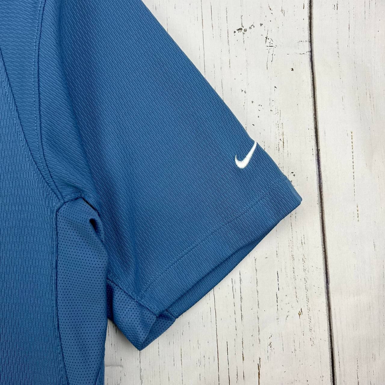 Nike Nike Golf Blank Blue Large Polo Shirt Men Size US L / EU 52-54 / 3 - 6 Thumbnail