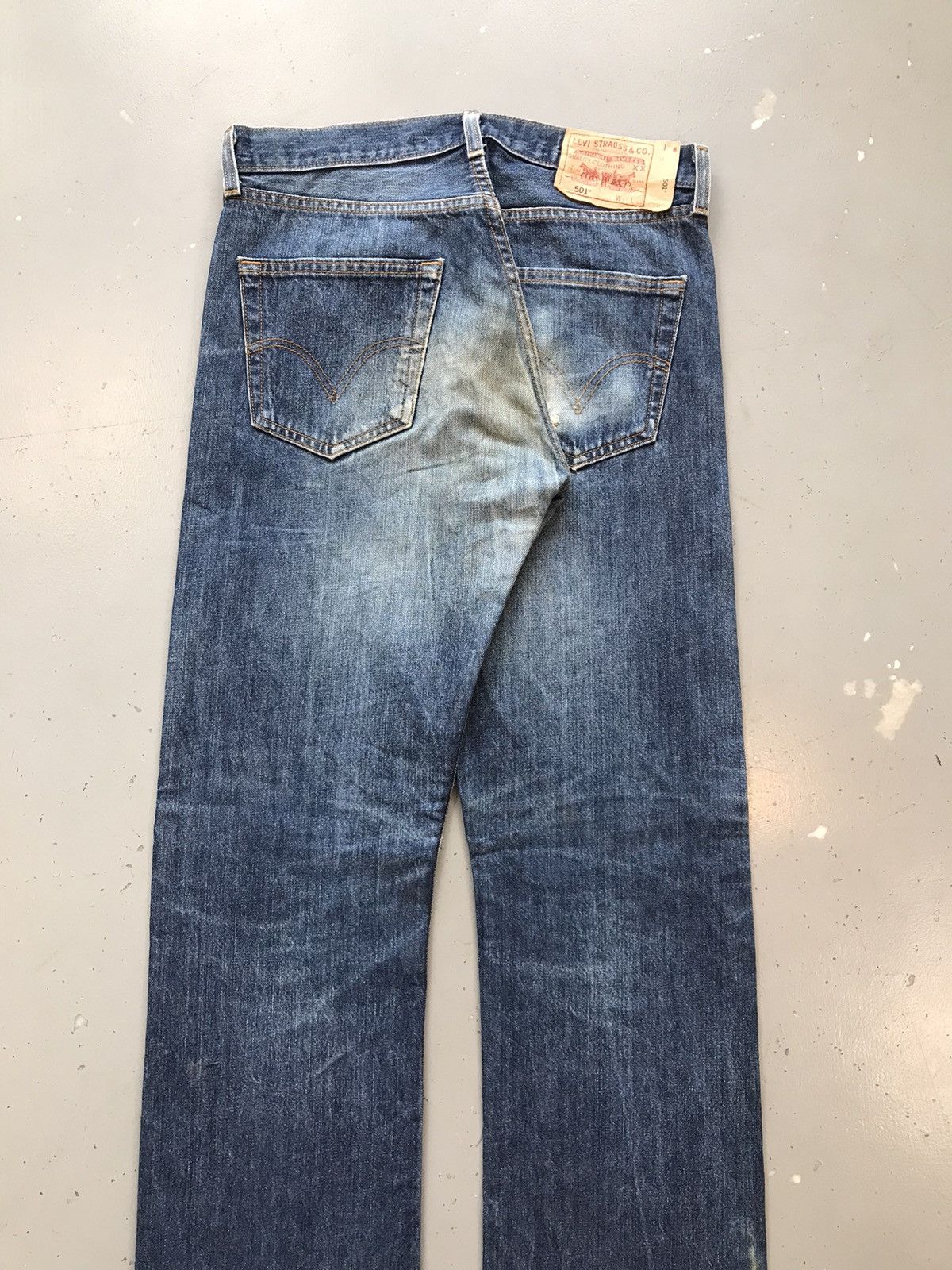 Vintage Levi’s Strauss & co red tab 501 denim