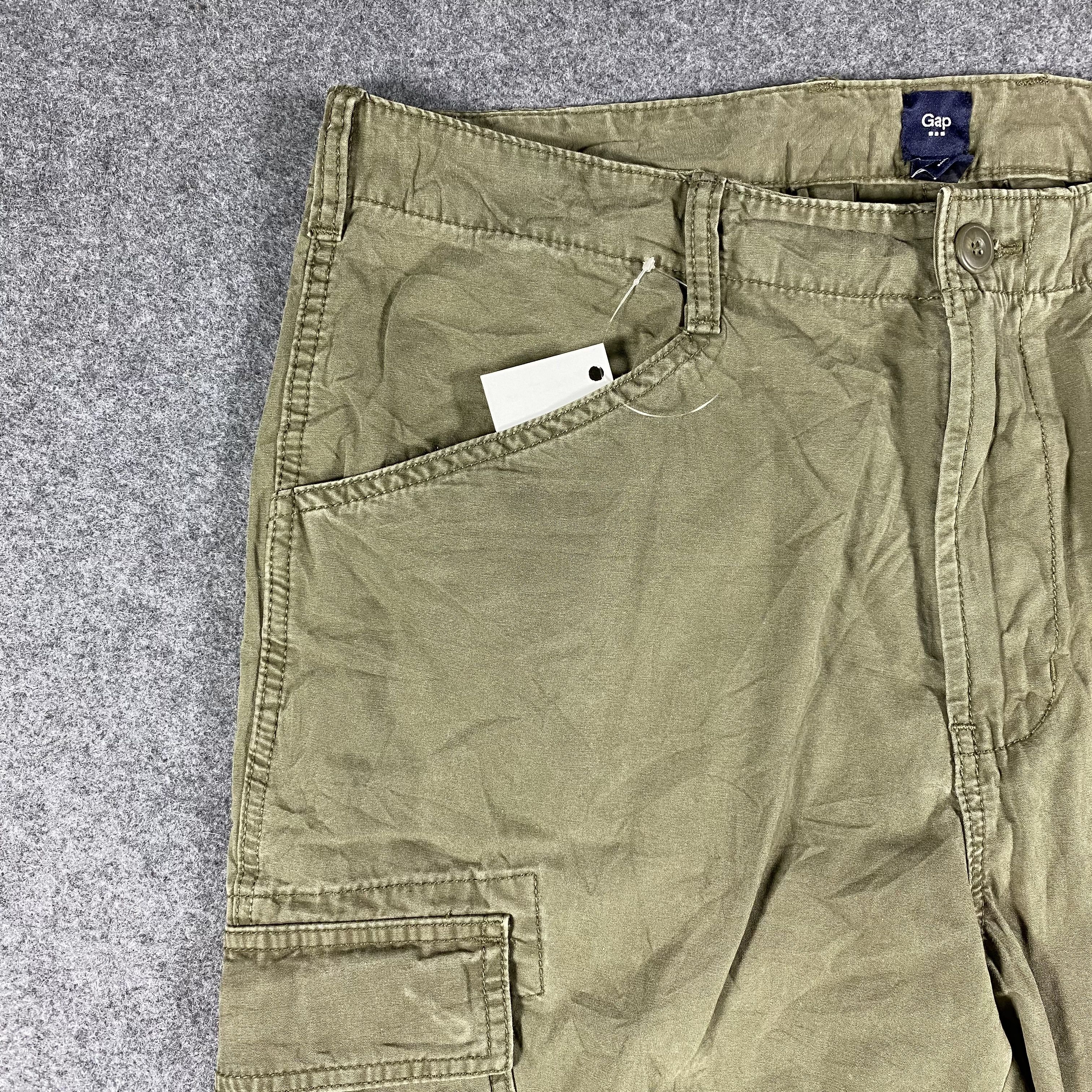 Gap Japanese Brand Gap Multipocket Tactical Bondage Cargo Pants Size US 36 / EU 52 - 2 Thumbnail