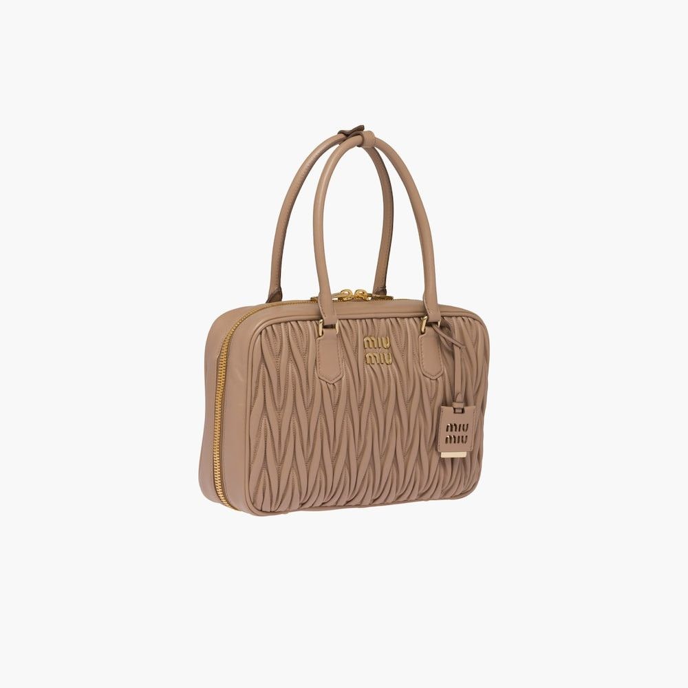 Miu Miu o1la1rc1a0925 Size: OS / Matelassé Nappa Top-Handle Bag Size ONE SIZE - 2 Thumbnail