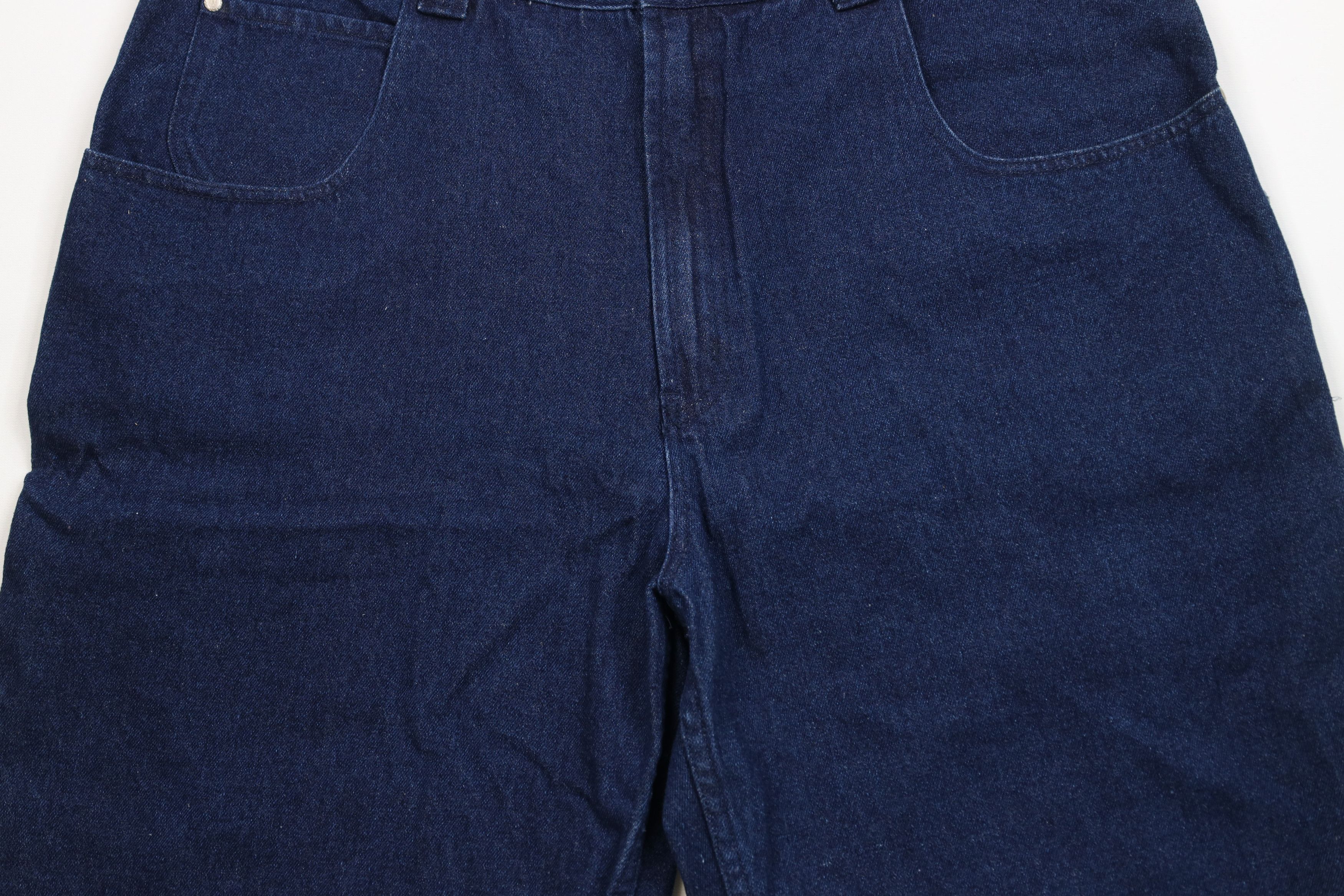 Vintage Deadstock Vintage 90s Streetwear Fit Denim Jean Shorts Blue Size US 40 / EU 56 - 3 Thumbnail