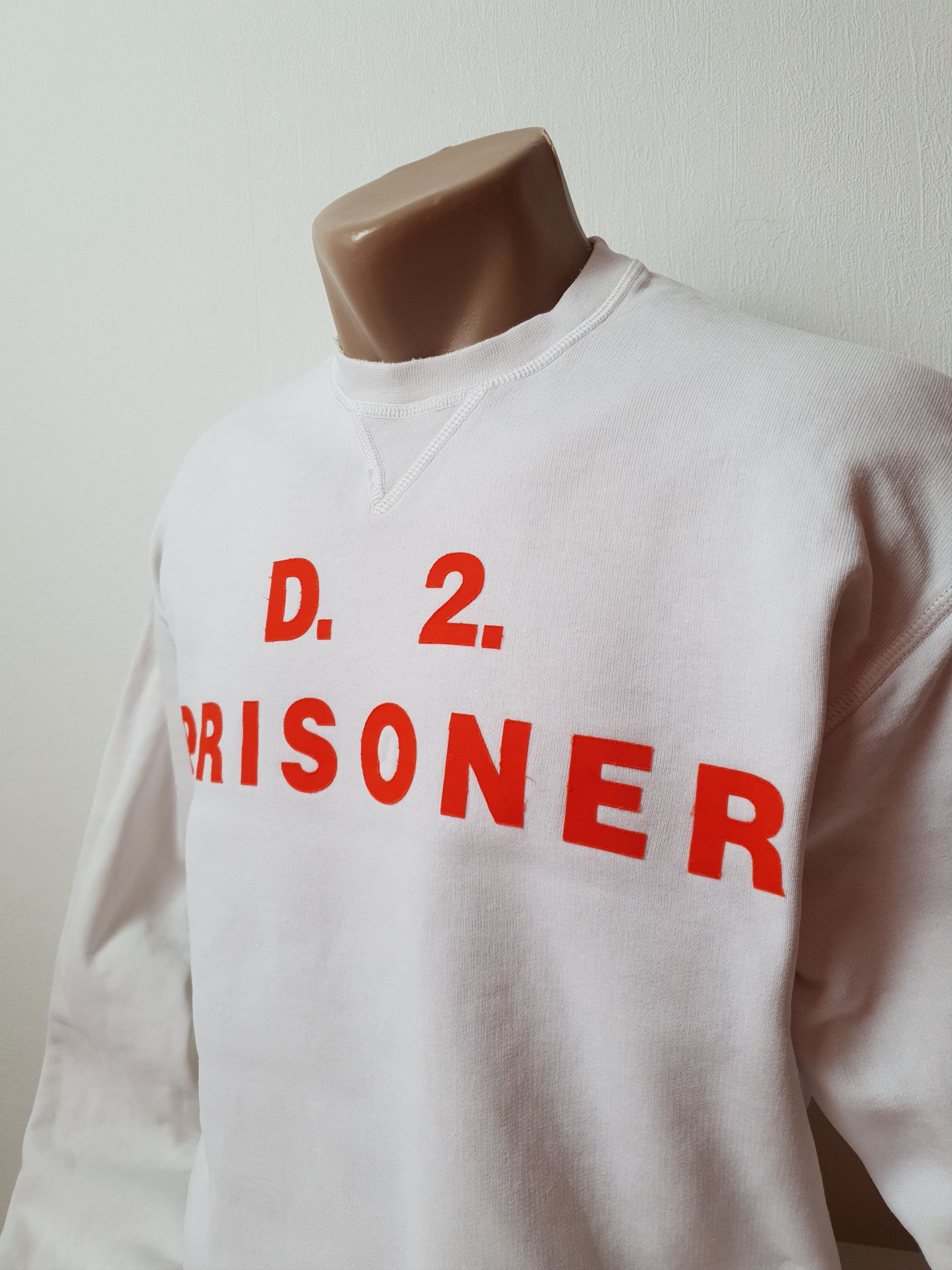 Dsquared2 Dsquared2 Sweatshirt White Hoodie Size M Made in Italy Size US M / EU 48-50 / 2 - 6 Thumbnail