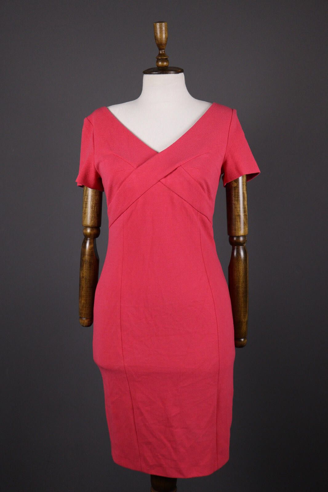 Designer Marc Cain Red Party Cocktail Bodycon Sheath Dress Size 3 Size M / US 6-8 / IT 42-44 - 1 Thumbnail