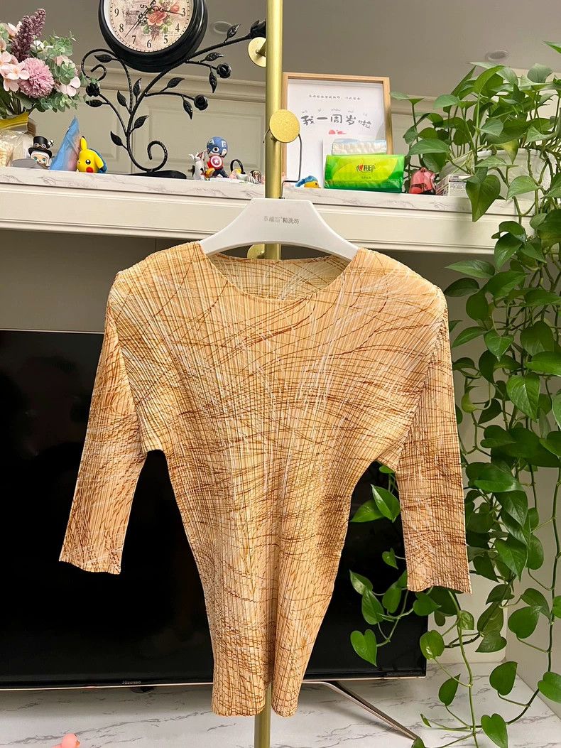Issey Miyake issey miyake size:3 Tree-patterned coat 2505-Nextarrow Size XXS / US 00 / IT 34 - 1 Thumbnail