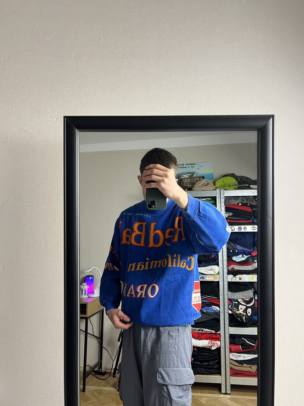 Vintage Crazy Vintage 90’s Red Ball Californian Oranges Sweatshirt Size US S / EU 44-46 / 1 - 3 Thumbnail