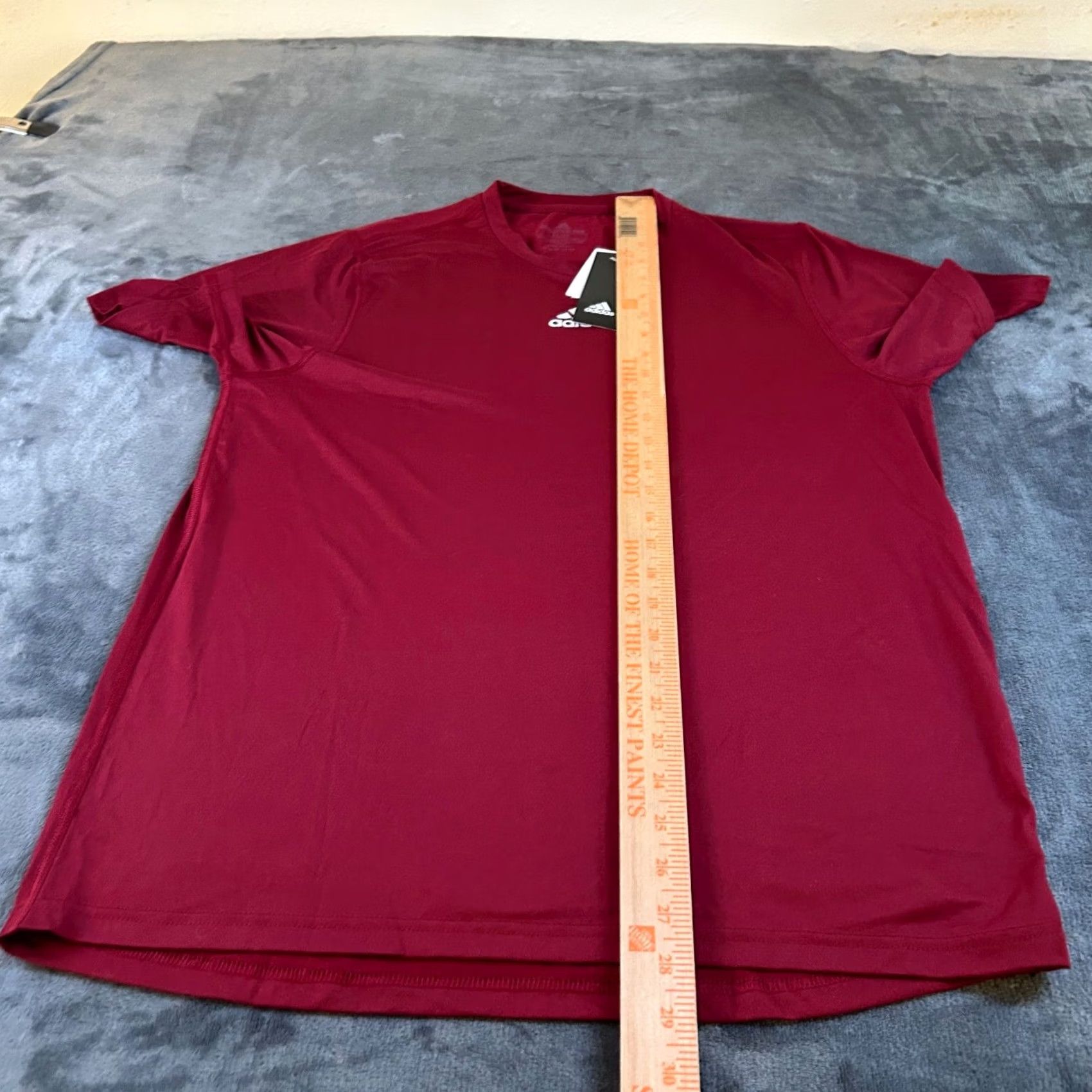 Adidas Adidas Creator Tee Athletic Shirt Short Sleeve Mens Medium Red Size US M / EU 48-50 / 2 - 7 Thumbnail