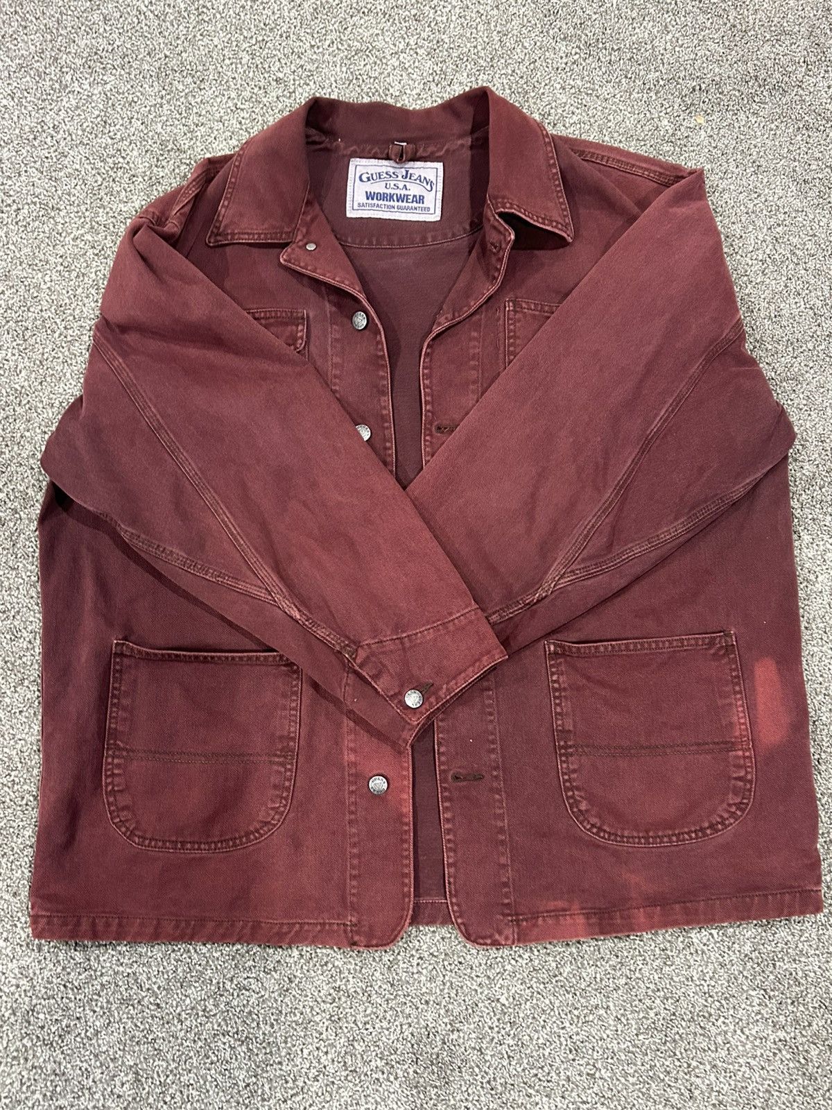 Guess Guess USA Chore Jacket Size US XL / EU 56 / 4 - 2 Thumbnail