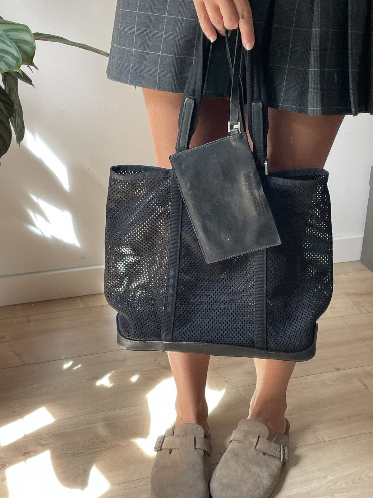 Prada Prada Bag Hand 1999 Tote Wallet Nylon Leather Sport Vintage Size ONE SIZE - 13 Thumbnail