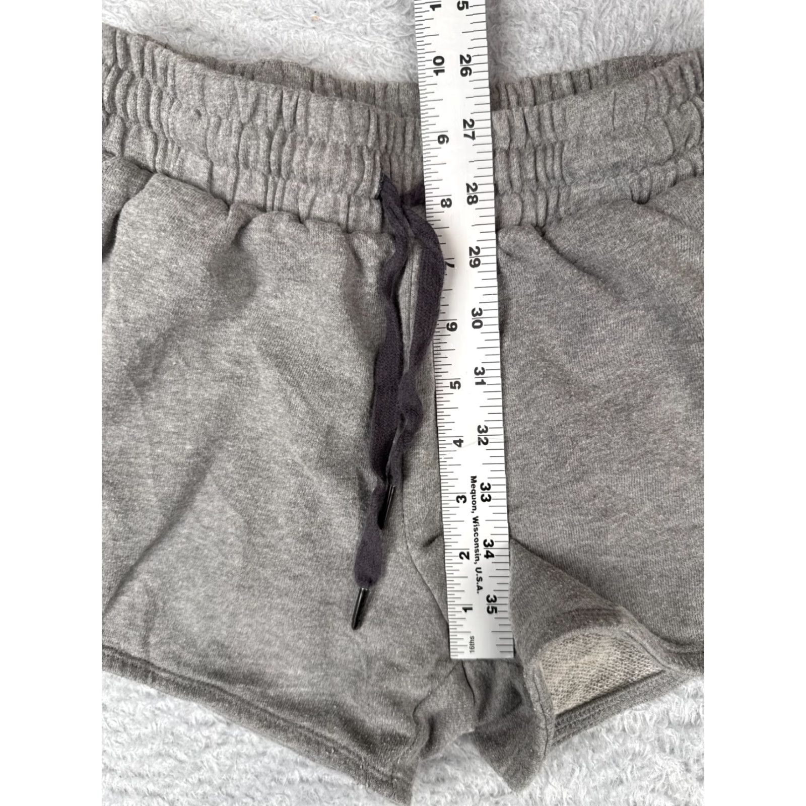 Vintage Cabela's Womens Shorts Small Gray Sweat Elastic Waist Terry Casual Hiking Workout Athleisure 28x3 Size 28" / US 6 / IT 42 - 7 Thumbnail