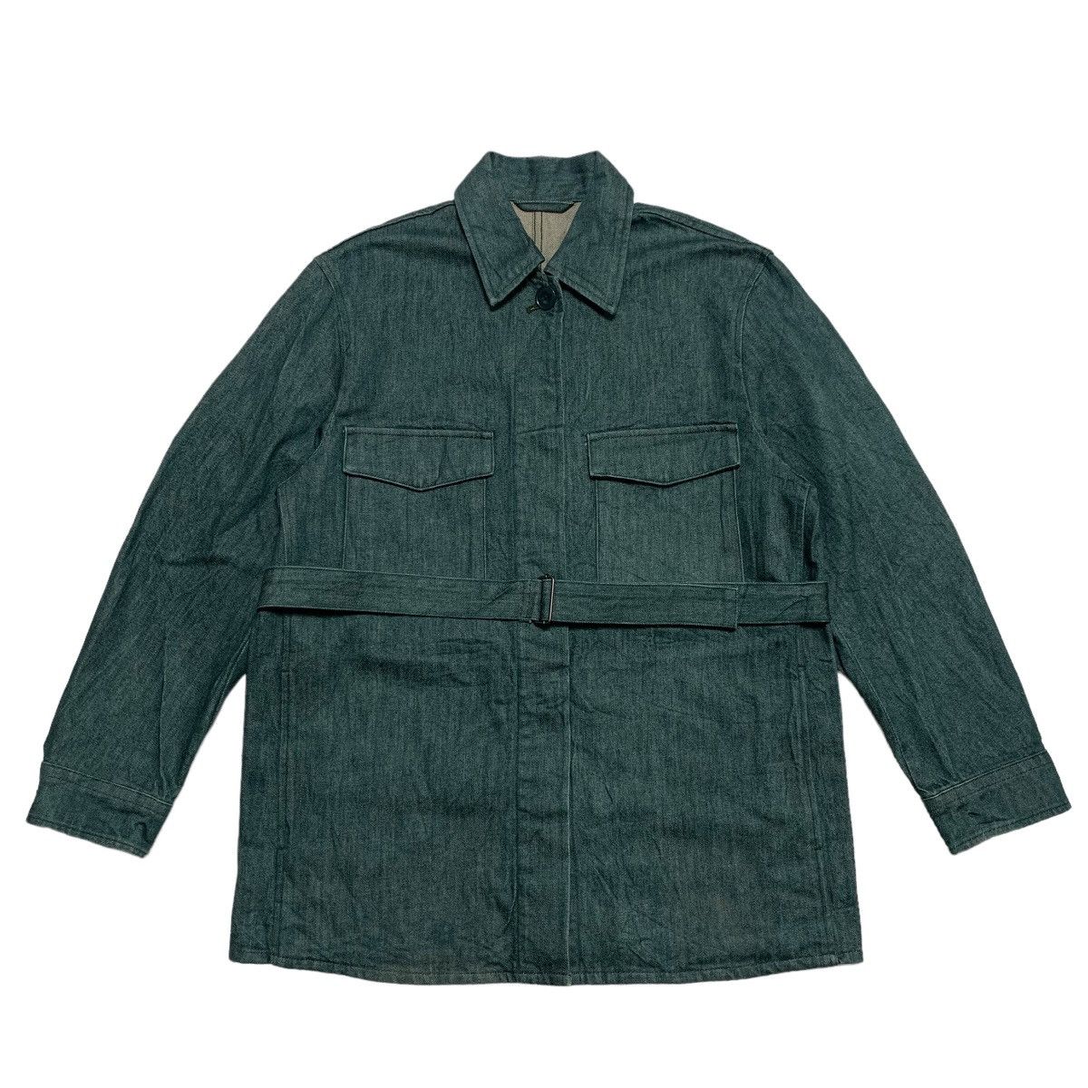 Lemaire × Uniqlo Uniqlo U Lemaire Denim Jacket Size US M / EU 48-50 / 2 - 1 Thumbnail