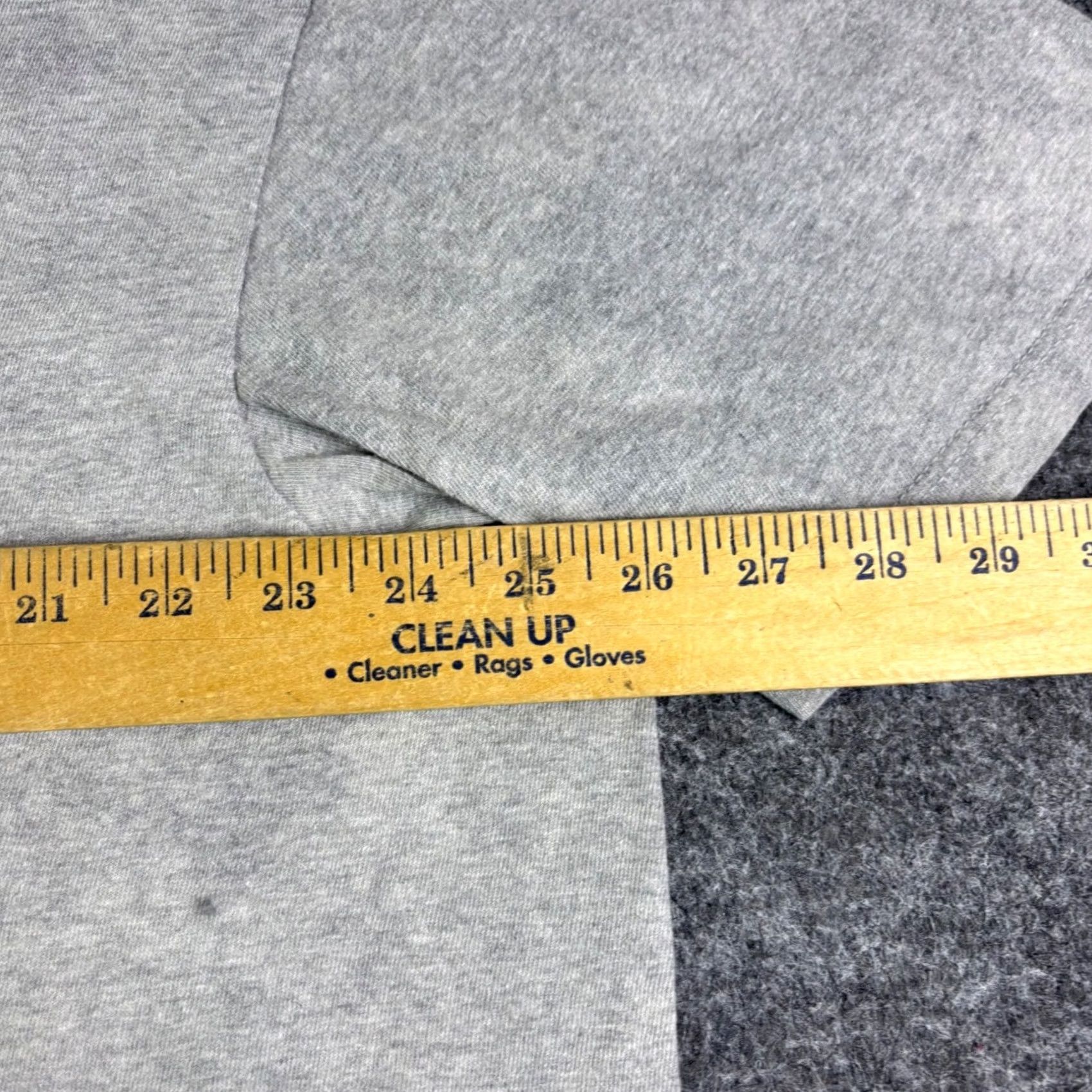 Vintage VINTAGE Calvin Klein Jeans T-Shirt XL Gray CK Logo Distressed Mens 90s Grunge Graphic Tee Short Sleeve" Size US XL / EU 56 / 4 - 4 Thumbnail