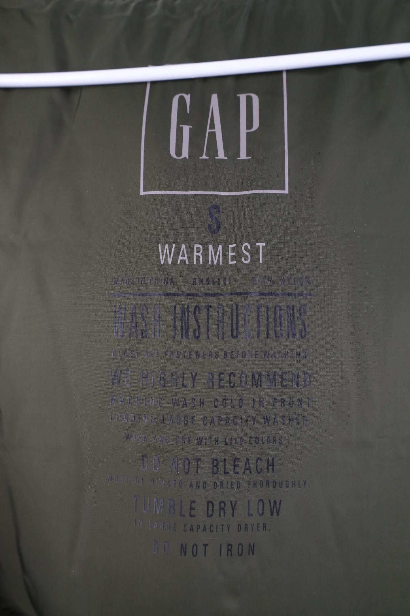 Gap Vintage Y2K Gap Insulated Hooded Puffer Vest Jacket Green Size US S / EU 44-46 / 1 - 9 Thumbnail