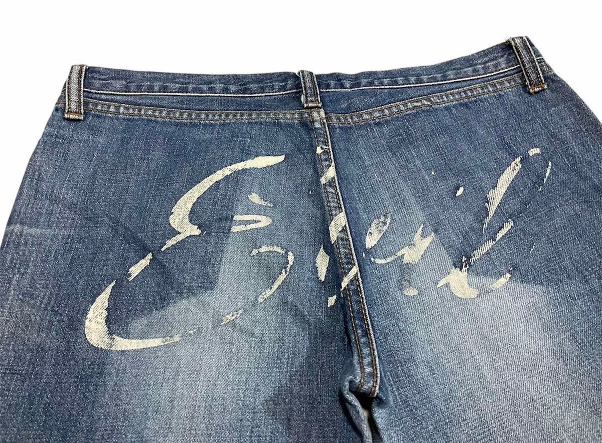 Hysteric Glamour × If Six Was Nine × Japanese Brand 🔥Y2K Archived Vintage Hysteric Glamour Evil Denim Size US 29 - 4 Thumbnail