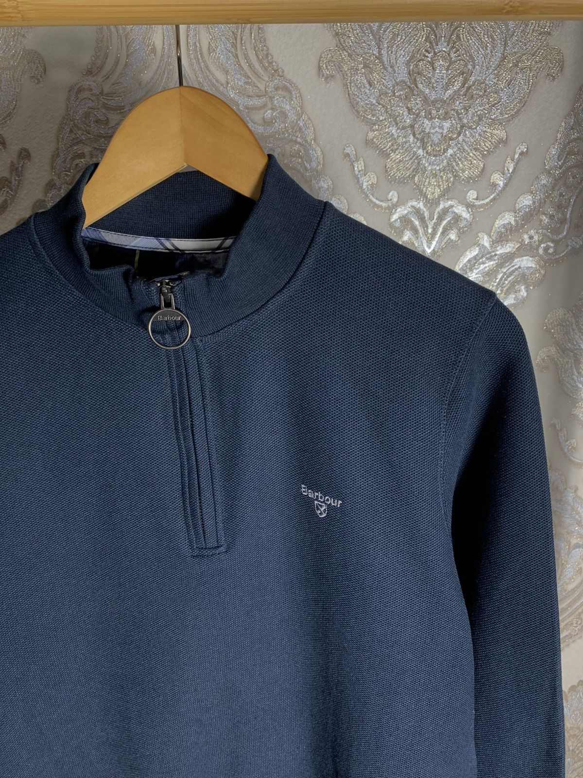 Barbour VINTAGE BARBOUR INTERNATIONAL 1/3 ZIP CLASSIC DESIGNER Y2K Size US M / EU 48-50 / 2 - 2 Thumbnail