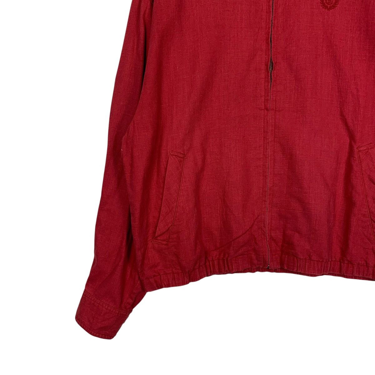 Chaps Ralph Lauren Vintage Chaps Ralph Lauren Red Bomber Jacket Size US M / EU 48-50 / 2 - 3 Thumbnail