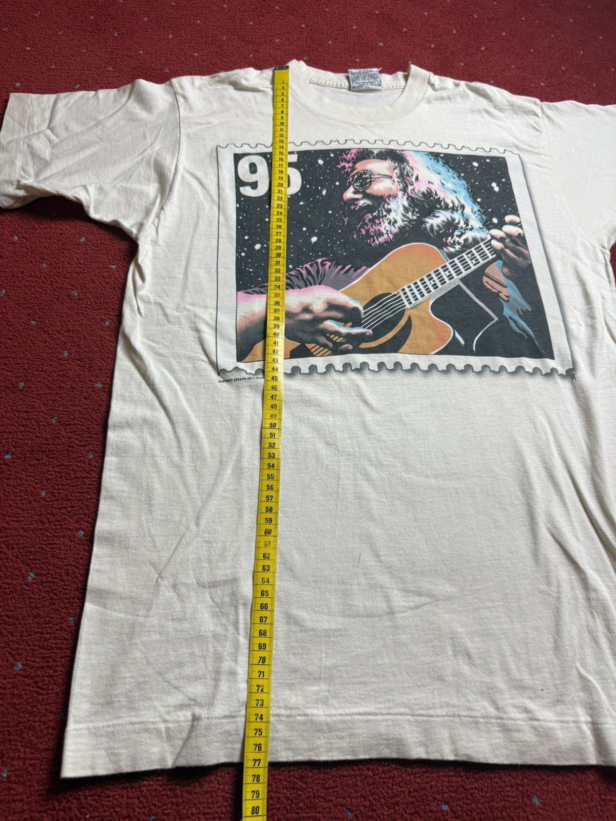 Vintage Vintage Grateful Dead Jerry Garcia Shirt 1995 Size US XL / EU 56 / 4 - 10 Thumbnail