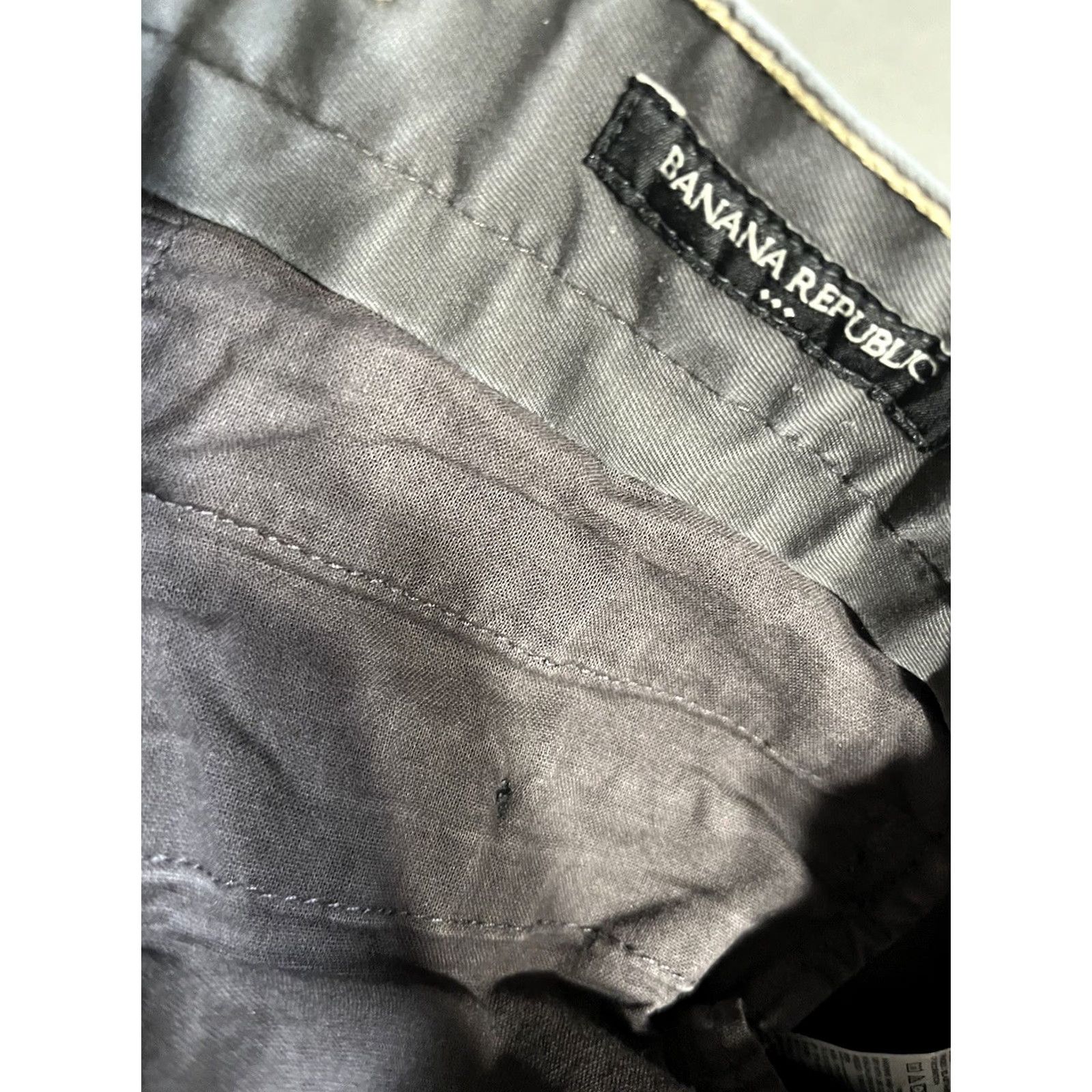 Banana Republic Banana Republic Men's Lived In Chino Athletic Fit Pants Gray 34x32 Slim Inseam 32 Adult Regular Shirt? Size US 34 / EU 50 - 6 Thumbnail