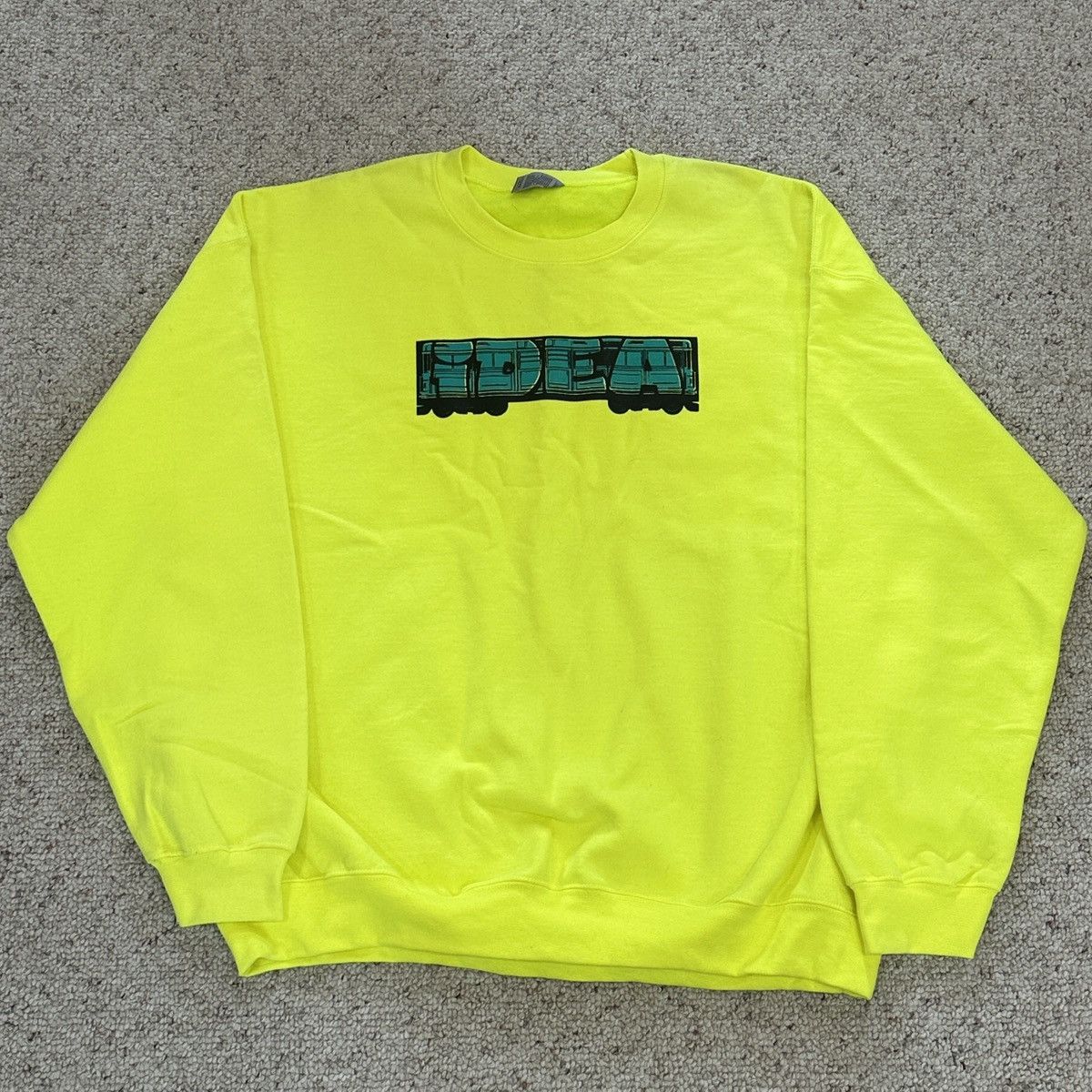 Vintage Idea Skateshop Graffiti Sweater Size US XL / EU 56 / 4 - 1 Thumbnail