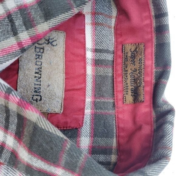 Vintage Browning Super Natural Fall Plaid Long Sleeve Casual Button Size US XL / EU 56 / 4 - 10 Thumbnail