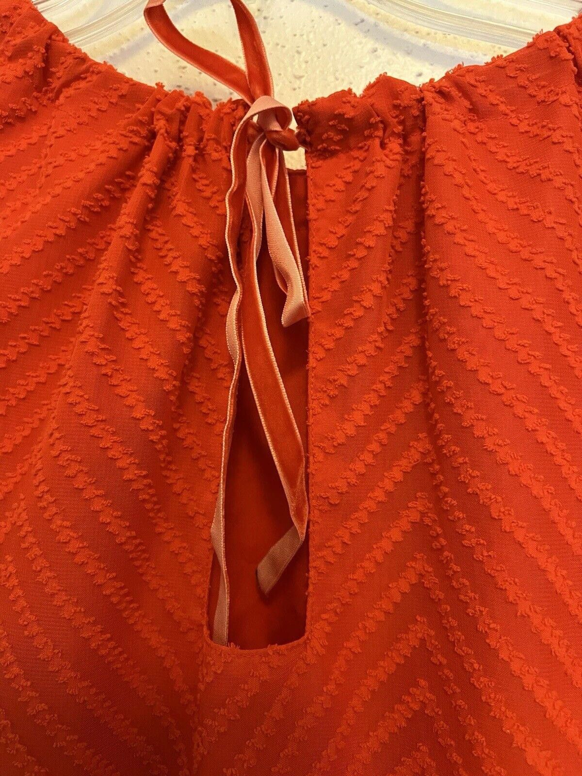 Designer A New Day Tomato Orange Dress Sz XXL Size XXL / US 16-18 / IT 52-54 - 6 Thumbnail