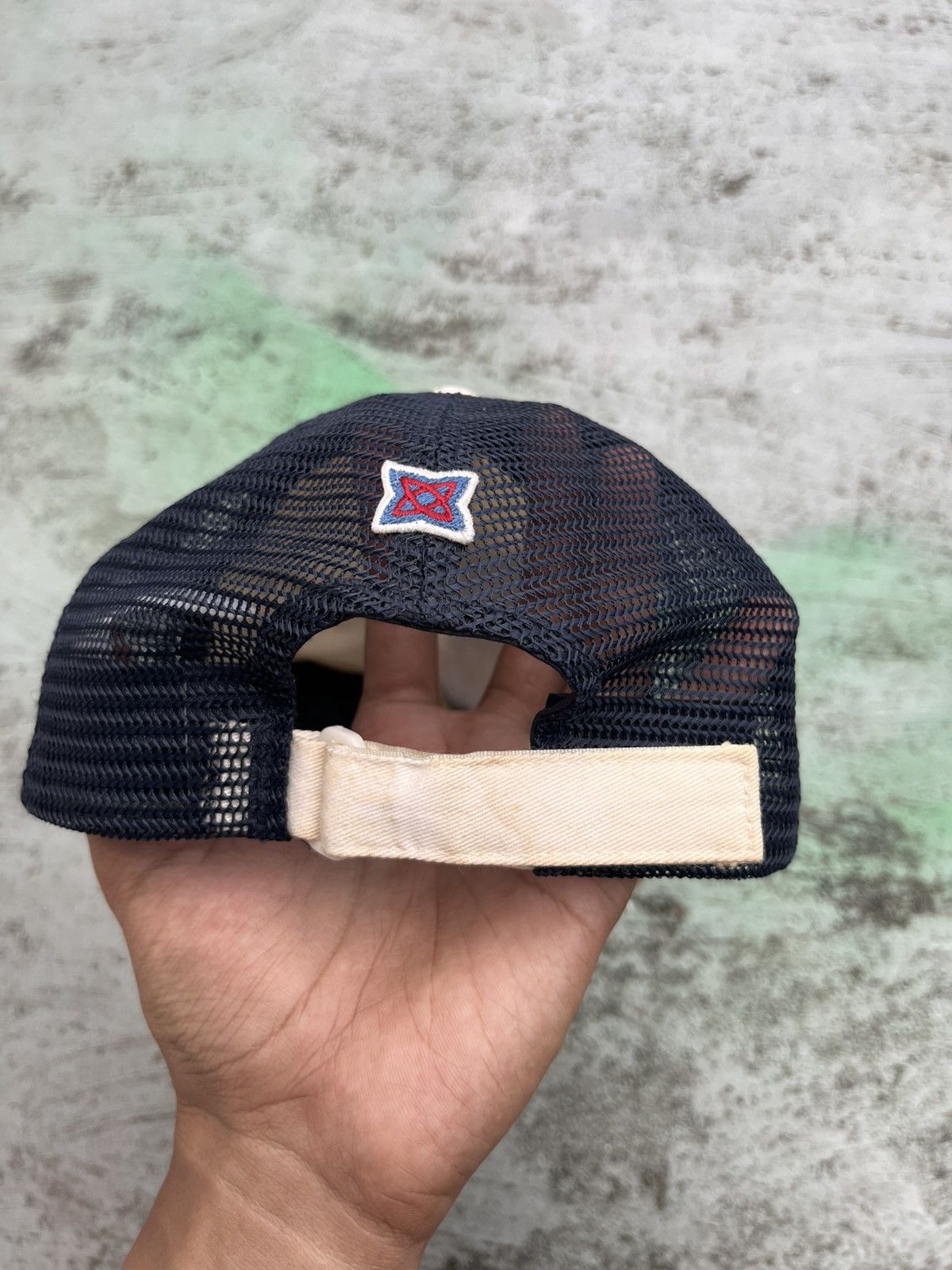Japanese Brand × KMRii × Le Grande Bleu (L.G.B.) Japanese Aden Trucker Hat Size ONE SIZE - 3 Thumbnail