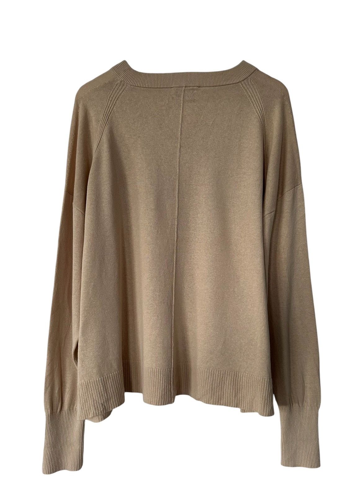 Marimekko Marimekko Solid Linen Cotton Sweater Jumper Women's Size L Size L / US 10 / IT 46 - 2 Thumbnail