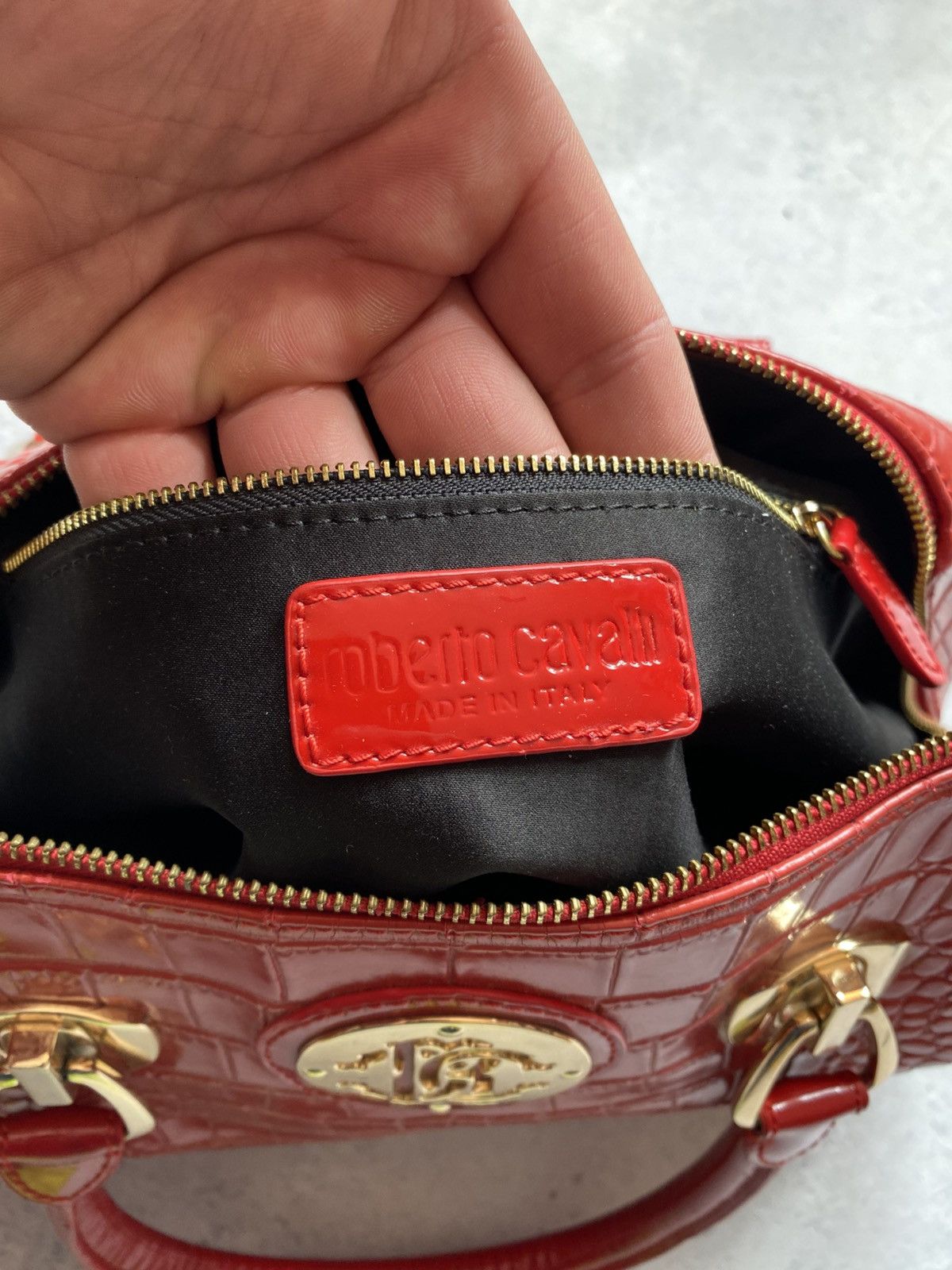 Roberto Cavalli Roberto Cavalli Womens Red Bag Size ONE SIZE - 11 Thumbnail
