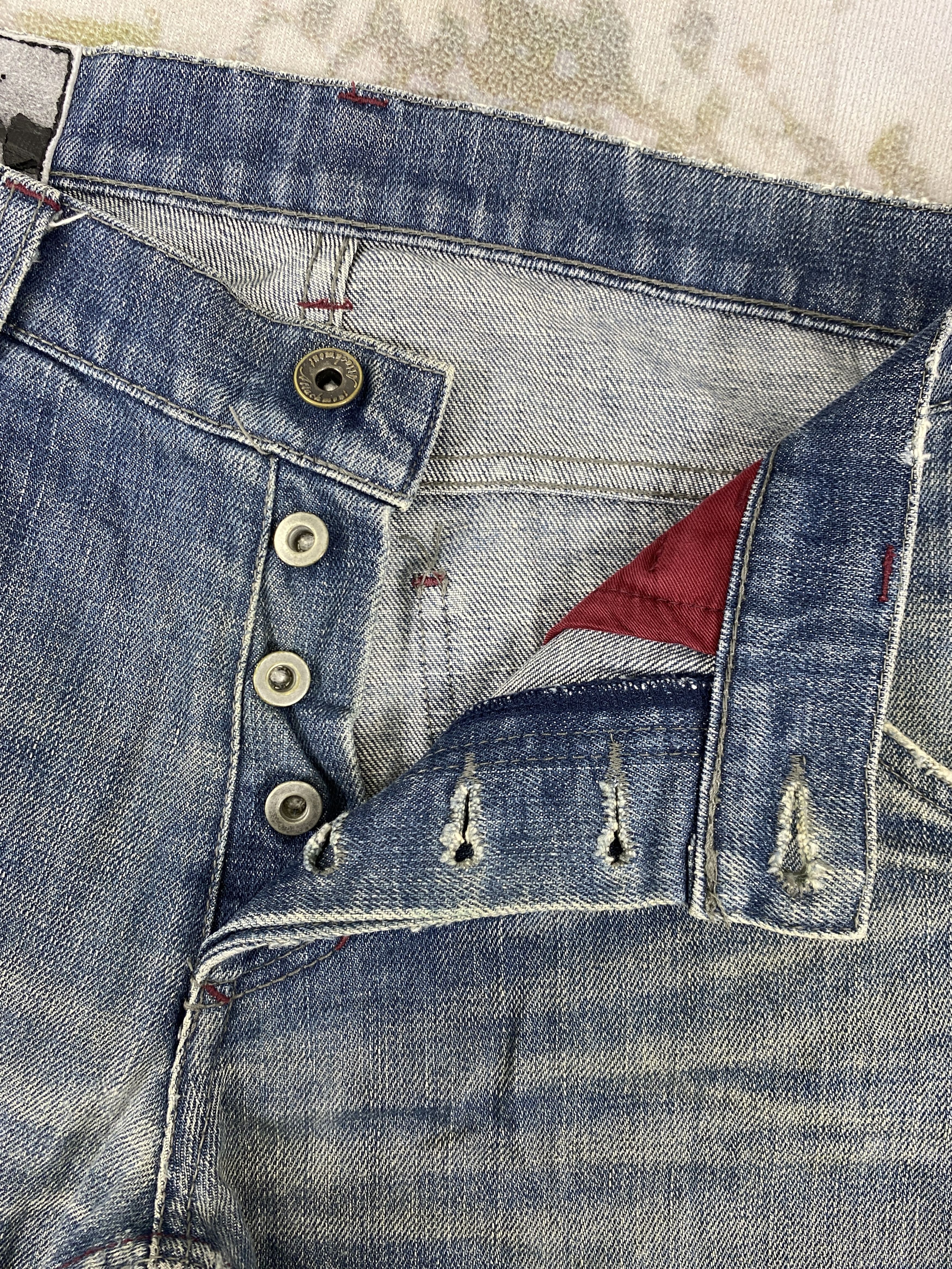 Vintage Distressed Blue Vintage Japanaese Jeans 32x32 Denim - JN3454 Size US 32 / EU 48 - 6 Thumbnail