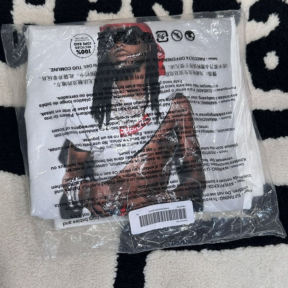 Supreme Supreme Playboi Carti Tee Purple Size XL | Grailed